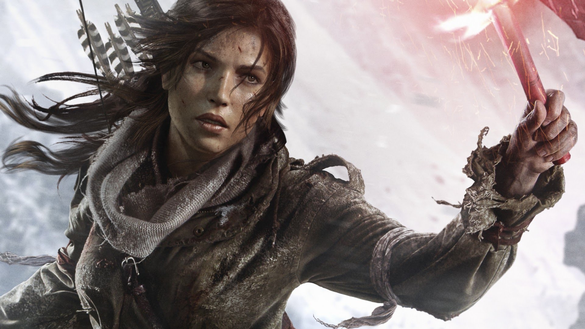 Rise of the Tomb Raider comes to PS4 in October.