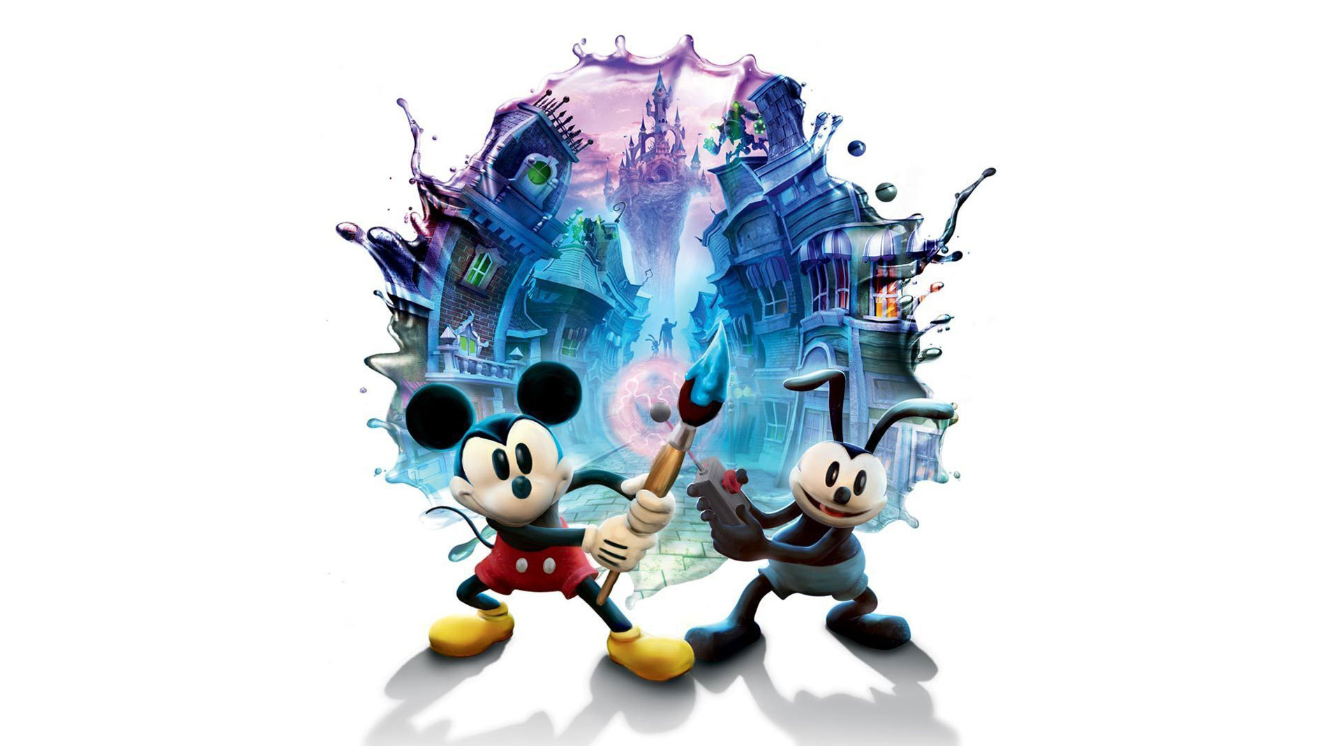 Epic 2 games. Псих доктор Epic Mickey. Disney Epic Mickey 2 Wii u. Epic Mickey 2: the Power of two. Epic Mickey Кляксы.